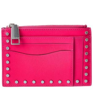 Rebecca Minkoff Jett Card Case Pink